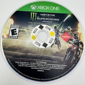 Monster Energy Supercross – The Official Videogame Xbox One, 2018, No tested
